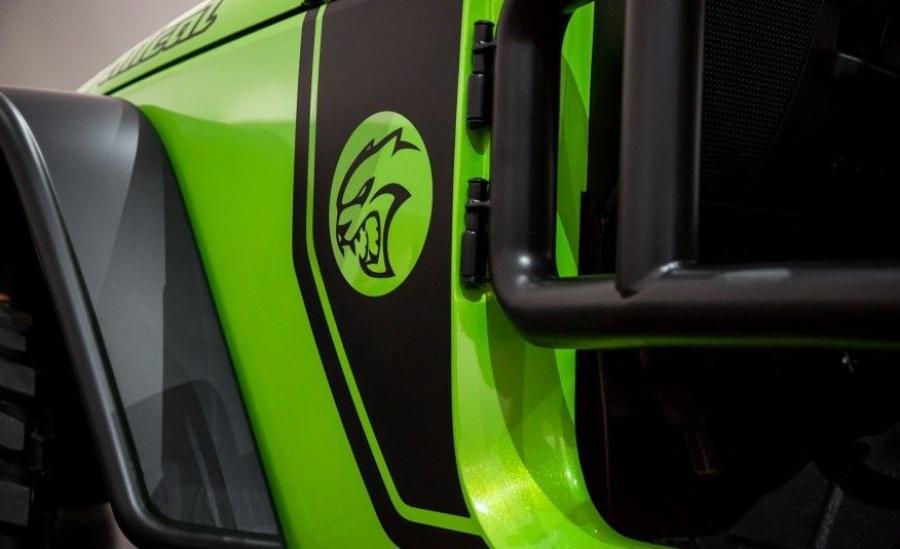 Логотип Jeep Trailcat Concept 2016 года  (фото 19 из 26)